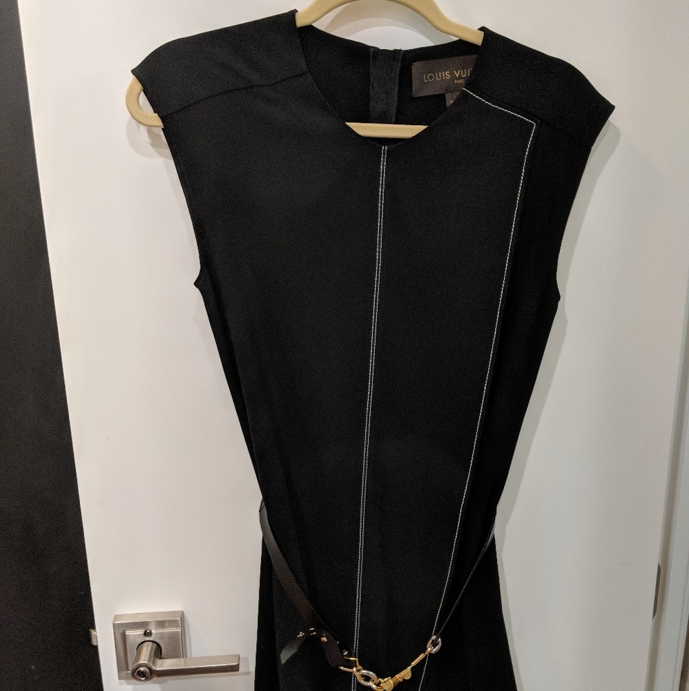 Louis Vuitton Black Dress